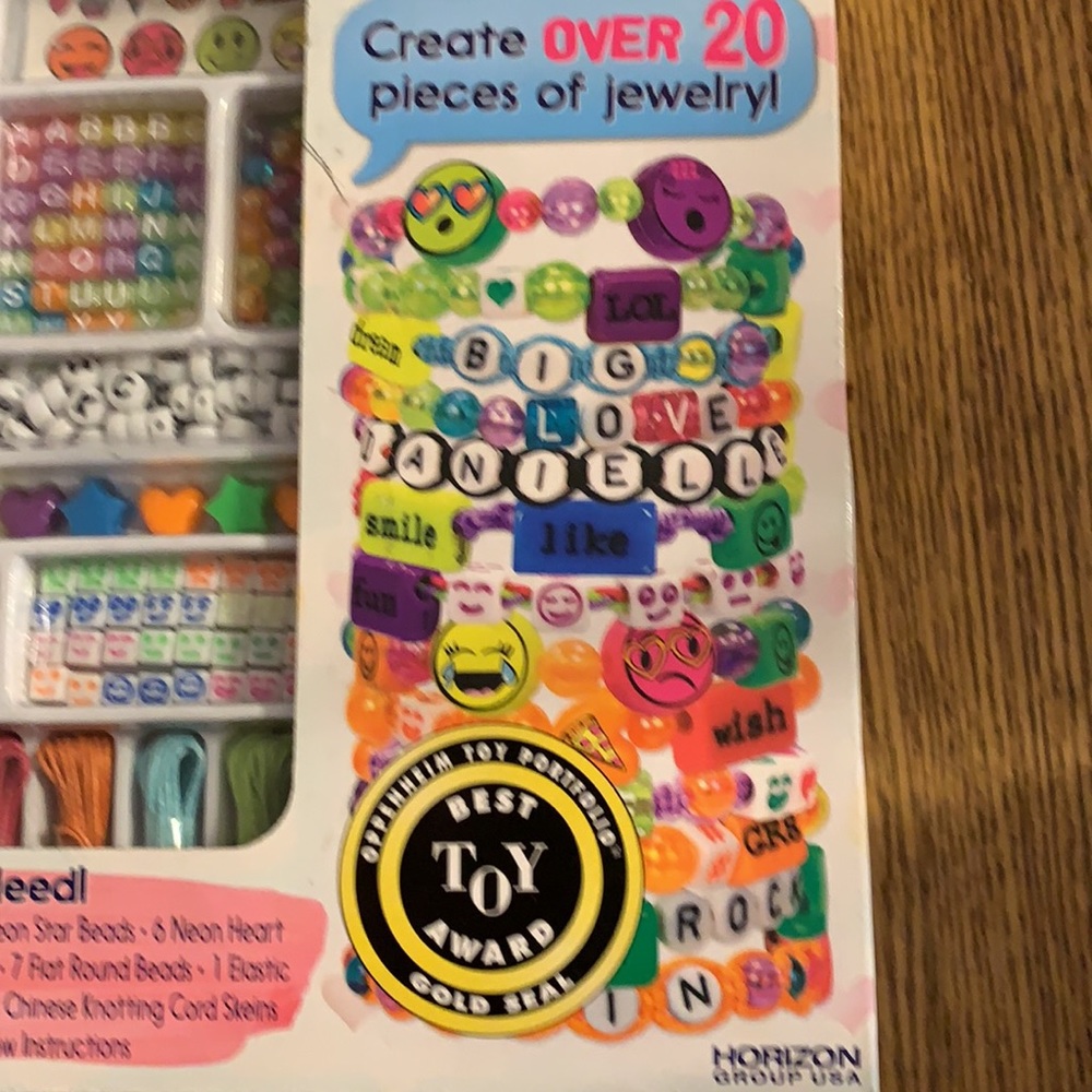 Emoticon message beads kit - Picture 4 of 7